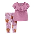 thumbnail image 1 of Conjunto Carter's Child of Mine Talla 3-6 M Con Estampado Floral en pants para Niña Multicolor, 1 of 3