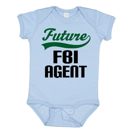 

Inktastic Future Fbi Agent Childs Job Boys Baby Bodysuit