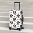 thumbnail image 5 of DOG IS WEARING PIRATE COSTUME Luggage Cover Anti Scratch, Elastic Suitcase Protector Suitcase Covers for Luggage Fits 18-32 Inch Luggage, 5 of 5