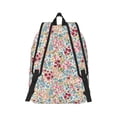thumbnail image 6 of Rocae Trendy Floral Design for Durable Canvas Backpack Leisure Large Bag Travel Rucksack Multi-function Backpack, 6 of 8