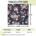 thumbnail image 2 of Square Tablecloth with Elastic Edges 36 * 36 Inch Waterproof Pioneer Table Cover Washable Indoor and Outdoor for Party Kitchen Dinner Banquet Patio Picnic, 2 of 6