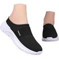 thumbnail image 3 of Women Summer Slip On Open Back Shoes Mesh surface Walking  Lightweight Comfortable shoes, 3 of 13