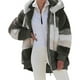 thumbnail image 1 of Chaqueta con capucha para mujer, chaqueta de invierno, sudadera con capucha cálida a la moda, chaquetas tipo pulóver, chaqueta de felpa con cremallera, chaqueta polar, tops, 1 of 6