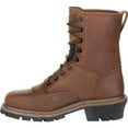 thumbnail image 3 of Rocky Square Toe Logger Waterproof Work Boot, 3 of 7