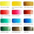 thumbnail image 4 of Arteza Watercolor Paint, Multicolor, Set of 12, Half Pans, 4 of 6