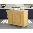 thumbnail image 6 of Homestyles Create-a-Cart Wood Rolling Kitchen Cart in Brown, 6 of 8