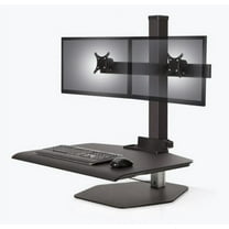 Innovative Office Products Dual Monitor Freestanding Sit Stand