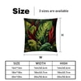 thumbnail image 5 of Tropical Plants Throw Pillows Set of 2 with Unique Patterns Covers - Available in 16x16, 18x18, and 20x20 Inches for Various Occasions - Includes Throw Pillow Inserts, 5 of 6