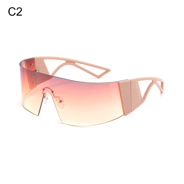 Polarized Sports Sunglasses, Fashion PC UV Protection Wind Prevent  Lightweight Cycling Sunglasses for Women/Men Cycling Running Hiking Driving  