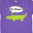 thumbnail image 4 of Inktastic 3rd Birthday Alligator I'm Three Boys or Girls Toddler T-Shirt, 4 of 5