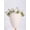 Beige, variant on 1pc Women Romantic Bride Wedding Festival Nature-Themed Floral Headband, Boho Flower Crown, Suitable For Beach Wedding, Holiday Vacation Photo Shoot Tiara Hair Garland Costume Crown, Hawaii Outfit