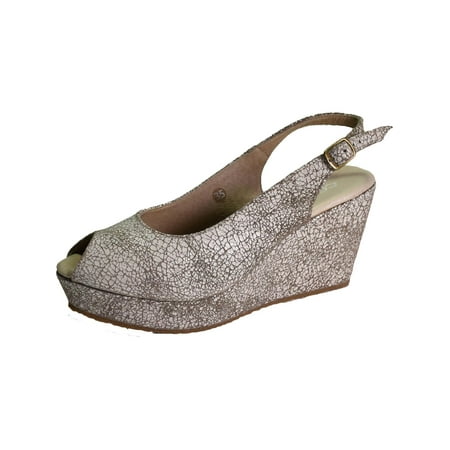 

Cordani Calzature Womens Fabrice Peep Toe Ankle Strap Wedge Sandals