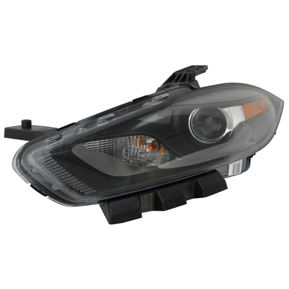 KAI New Economy Replacement Driver Side Headlight Lens And Housing, Fits 2013-2016 Dodge Dart