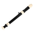 thumbnail image 4 of PTOOTP 1Set Professional Plastic 8 Hole Clarinet Black Student Practice Instrument, 4 of 8