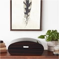 thumbnail image 6 of Waldorf Arc Shaped Cigar Humidor - Ebony Lacquer Finish - Capacity: 150, 6 of 6