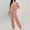 Pink, variant on siminsem Women's Winter Pajamas Set Coral Fleece Flannel Sleepwear 2 Piece Loungewear Thick Oversized Long Sleeve Pjs Cozy Soft V-Neck Top Elastic Waist Pants Gift for Her, Pink,L