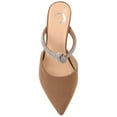 thumbnail image 5 of Journee Womens Lunna Mules Mid Stiletto Pointed Toe Evening Pumps, Widths Available, 5 of 10