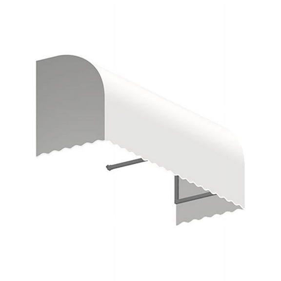 Awntech RS22-US-5W 5.38 ft. Savannah Window & Entry Awning, Off White - 31 x 24 in.