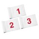 thumbnail image 1 of Bandera de Golf NUMERADA KINGTOP 20x15cm Nylon de Doble Capa #1-3, 1 of 8