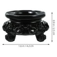 thumbnail image 2 of Mobutofu 2Pcs Decorative Crystal Stand Resin Holder for Home and Office Decor, 2 of 8