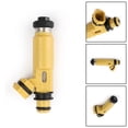 thumbnail image 1 of 1x 440Cc 4-Hole Yellow Fuel Injectors 195500-4450 For Mazda (04-08 Rx-8), 1 of 9