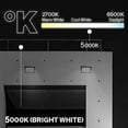 thumbnail image 4 of LEDMO LED Wall Pack Lights 120W - 15600LM Repalces 800W HPS/HID Light 5000K Wall Mount Light Commercial and Industrial Outdoor Security Flood Lighting, 4 of 6