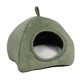 thumbnail image 5 of Casa de la cama del gato Yinane Cama para mascotas lavable en caliente verde, 5 of 8