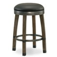 thumbnail image 4 of Counter Stool with Graystone and Black Faux Leather Seat, Set of 2, 4 of 13