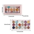 Spotlight Eyeshadow 18 Color Eye Shadow Makeup Pallet Highly Pigmented Colorful Powder Long