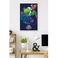 thumbnail image 2 of Nintendo The Super Mario Galaxy Movie (2026) - Mario & Yoshi Let's-A Go! Wall Poster, 22.375" x 34" Framed, 2 of 5