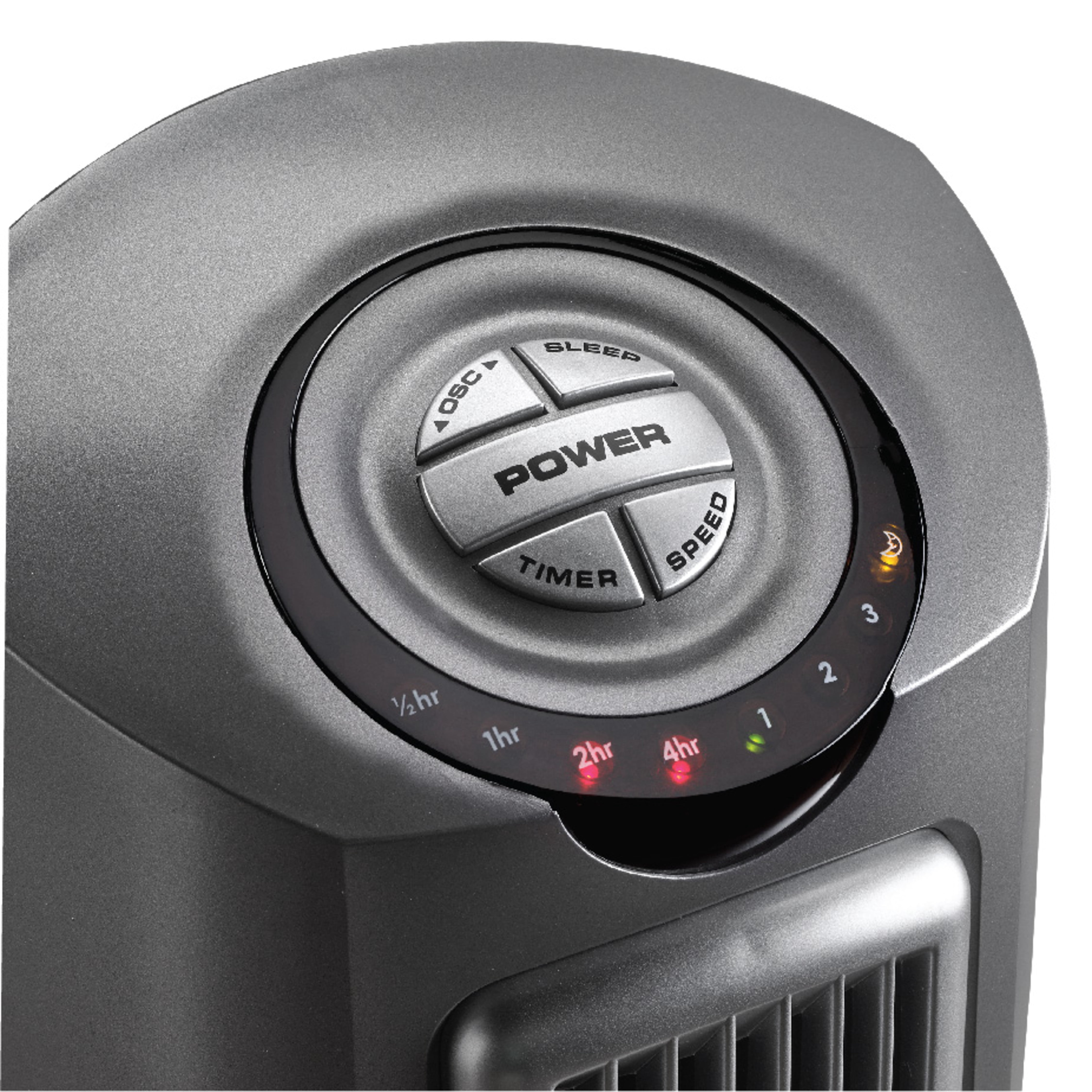 Lasko 52″ Adjustable Oscillating Pedestal Tower Fan with Timer and Remote,  2535, Gray - Walmart.com
