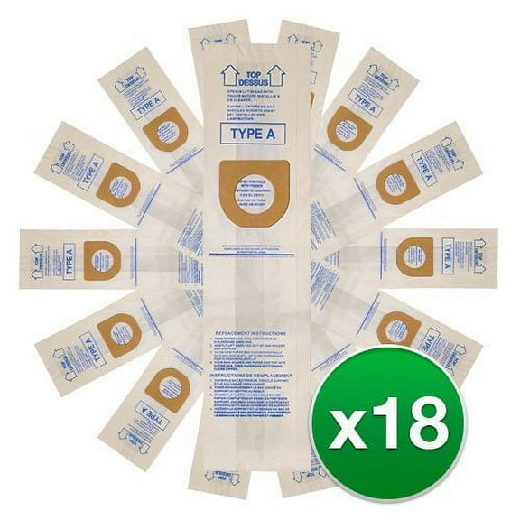 EnviroCare Replacement Vacuum Bag for 4010001A / 809-9SW / Style A (2 Pack)