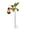 Warm Light, variant on Solar Hummingbird Garden Stake Light with Lantern, Metal Art Decorative Landscape Illumination for Pathway Patio Yard Lawn Decor Colored Light 1PCS