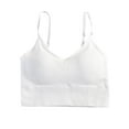 thumbnail image 1 of Clearance Sale 2025 Bra Tank With Built In Bra Womens Tank Tops Strap Stretch Cotton Camisole With Built In Padded Shelf Bra Small Color A, 1 of 4