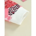 thumbnail image 6 of Bagilaanoe 2Pcs Newborn Baby Girl Valentine's Day Clothes Heart Print Long Sleeve Sweatshirt Tops + Sweatpants 3M 6M 12M 18M 24M Infant Pants Set, 6 of 9