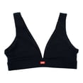 thumbnail image 2 of Brasier Hanes Para Mujer con Elástico en la Cintura con Escote en Pecho y Espalda Negro Talla EG, 2 of 4