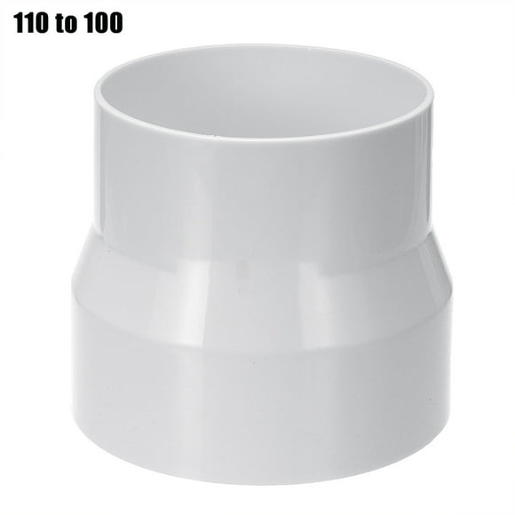Ventilation Pipe Reducer Adapter Pipe Fittings 110to100/150 to100/200to150 ABS