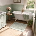 thumbnail image 4 of FelixKing 2'x3' Area Rugs for Living Room Vintage Botanical Plaid Distressed Rug Machine Washable Non-Slip for Bedroom Beige, 4 of 7