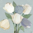 thumbnail image 2 of Reynolds, Jade 15x15 Black Ornate Wood Framed with Double Matting Museum Art Print Titled - French Tulips II, 2 of 4