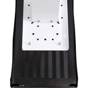 Solar Group E16B Locking Rural 2-Slot Mailbox, Black