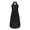 Black, variant on DPOIS Kids Girls Shiny Sequin Sleeveless Lyrical Dance Dress