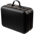 thumbnail image 1 of WDONAY Sturdy Metal Storage Box with Lid Large Container with Handle Tin Box with Buckle Latch(Black), 1 of 5