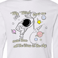 thumbnail image 4 of Inktastic My Mimi Loves Me Long Sleeve Youth T-Shirt, 4 of 5