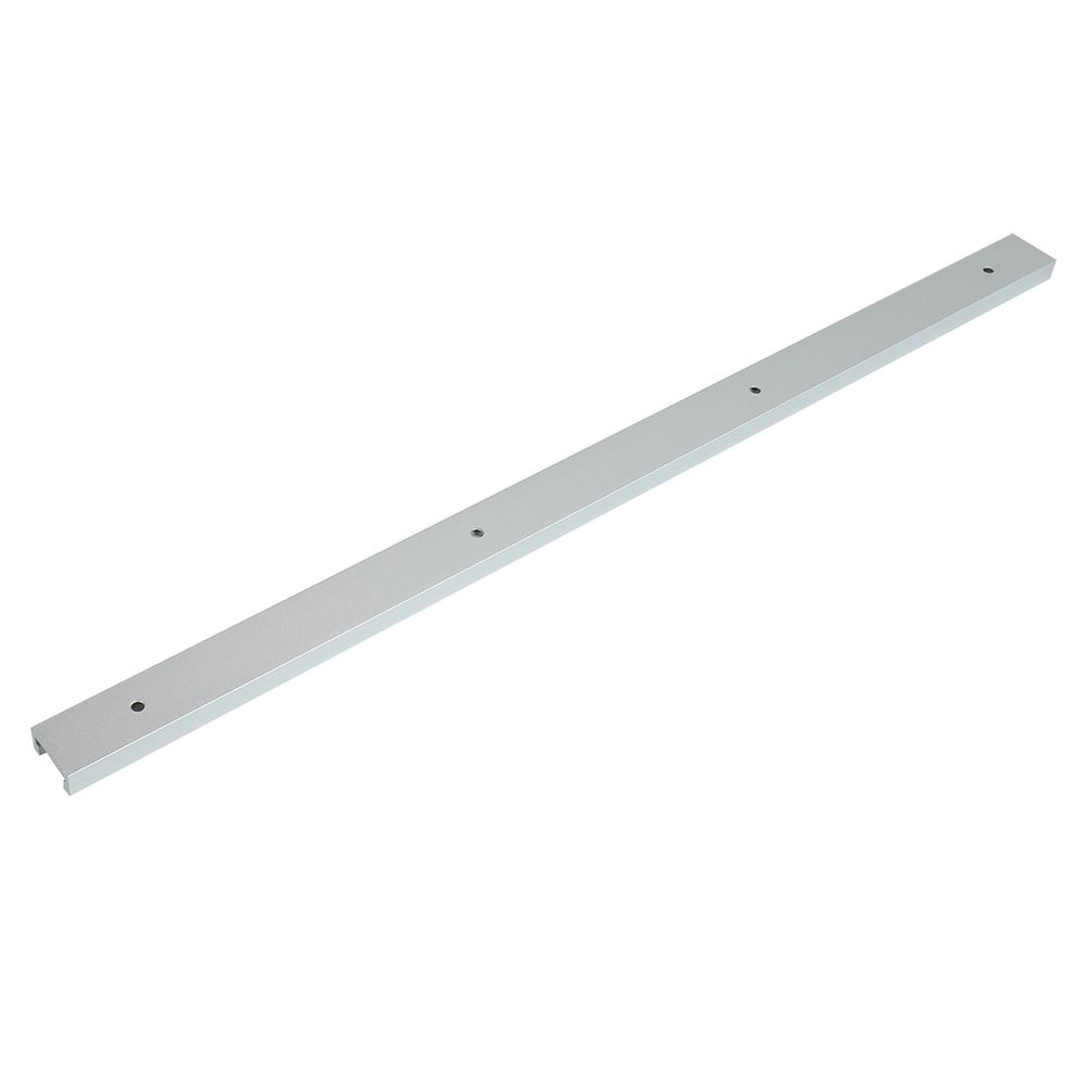 1 Set Aluminum Alloy Miter Track and Miter Bar Slider Table Saw Woodworking Tool 600Mm T Track + 450Mm Miter Bar