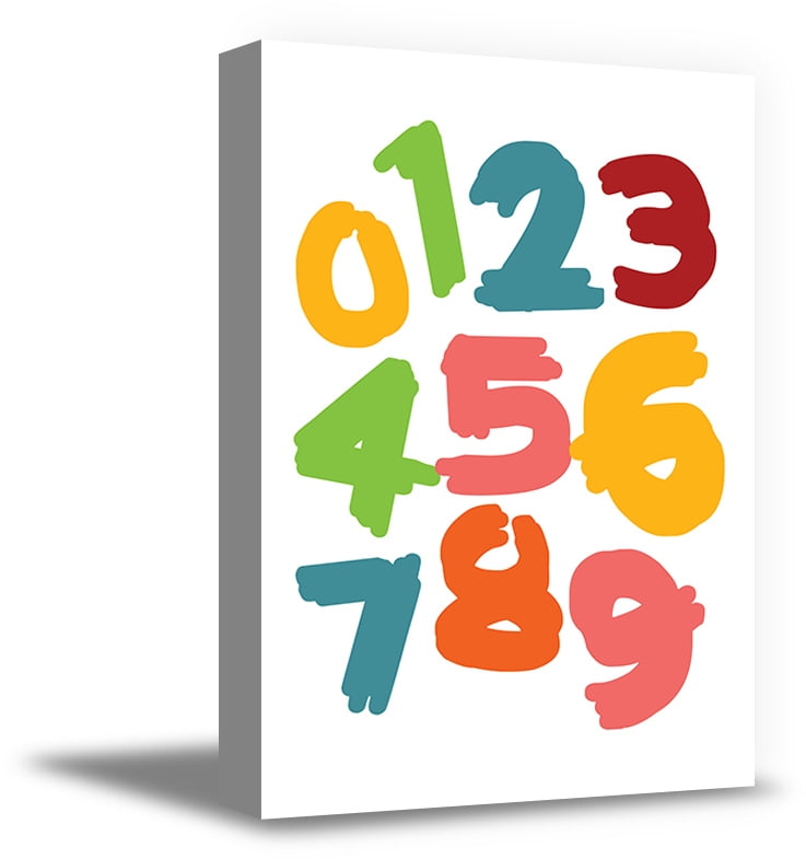 Awkward Styles Numders Poster Kids Gifts Baby Nursery Room Decor Ideas ...