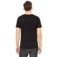 thumbnail image 2 of The Bella + Canvas Mens Jersey Short Sleeve Pocket T-Shirt - BLACK/ DEEP HTHR - 2XL, 2 of 3