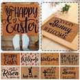 thumbnail image 4 of Easter Decorations He Is Risen Door Mat 23.6 x 15.7 in Indoor Outdoor Entry Rug for Front Door Porch, Christian Easter Decor Floor Mat for Easter Decorations for Home, 4 of 4