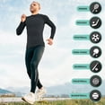 thumbnail image 2 of DARESAY Dri-Fit Long Sleeve T Shirts for Men-4 Pack- Moisture Wicking, Quick Dry Tees (Up to 3XL), 2 of 5