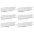thumbnail image 4 of G9 Bulb,  Free LED Light Bulb 6pcs  For Ceiling Lamp For Table Lamp White Light 110V, 4 of 8