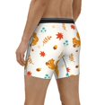 thumbnail image 3 of Rocae Squirrel Maple Leaves And Nuts for Stretch Moisture-Wicking Underwear,Men's Underwear Boxer Briefs Medium, 3 of 9